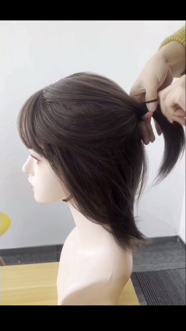 新品#ハンドメイドハーフウイッグＨＷＳ－001　11.11 Amazon.co.jp: hurtbasuketto Original Wolf Cut Wig, Women's